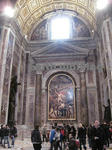 サン・ピエトロ大聖堂（St. Peter's Basilica）の『聖セバスティアヌスの殉教』（ドメニキーノ）