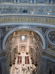 サン・ピエトロ大聖堂（St. Peter's Basilica）のドーム（クーポラ）の中