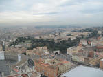 サン・ピエトロ大聖堂（St. Peter's Basilica）からのローマの眺め