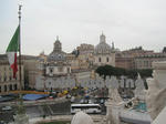 ヴィットーリオ・エマヌエーレ2世記念堂（Monumento Nazionale a Vittorio Emanuele II）からの眺め