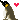 デコメ絵文字_ペンギン(左向き)