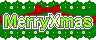 メッセージ素材_MerryXmas黄緑色
