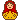 デコメ絵文字_マトリョーシカ(赤&times;黄)