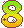 デコメ素材数字_キラキラ黄緑～オレンジ（8）