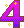 デコメ素材数字_キラキラピンク～紫（4）