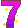 デコメ素材数字_キラキラピンク～紫（7）