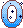 デコメ素材数字_キラキラ_水色系グラデ（0）