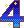 デコメ素材数字_キラキラ_青系グラデ（4）