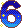 デコメ素材数字_キラキラ_青系グラデ（6）