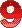 デコメ素材数字_キラキラ_赤系グラデ（9）