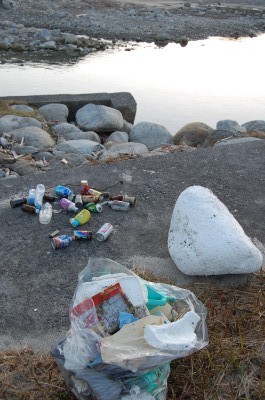 浜のゴミ＠4日目