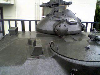 61式戦車の一部