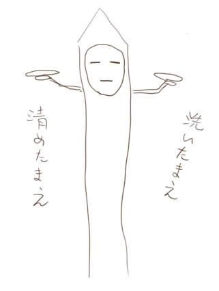 皿洗いの神