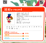 ルビーローズのバイオレコード
