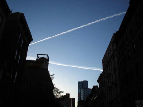lines in sky
