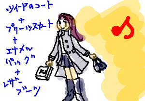 お出かけイメージ手書き画像