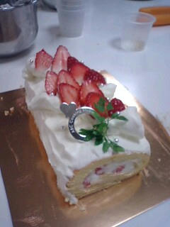 ケーキ作り体験