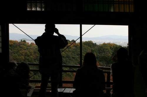 嵐山　紅葉　大悲閣千光寺