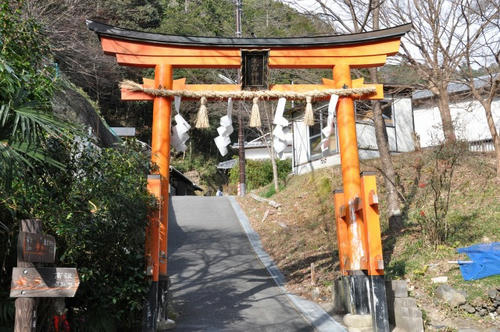 京都 初詣 冬山 愛宕山 愛宕神社