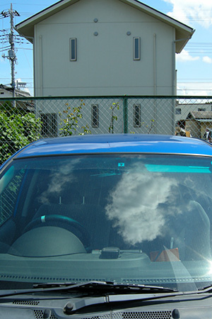 寮の駐車場 駐車場