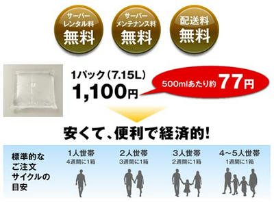 キリンアクウィッシュ KIRIN AQUWISH ウォーターサーバー　宅配水サービス