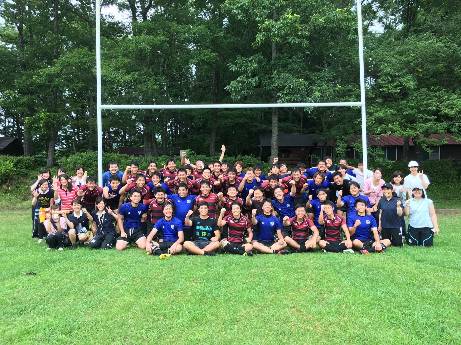 練習試合ｖｓ東北大学医学部 秋田大学医学部ラグビー部