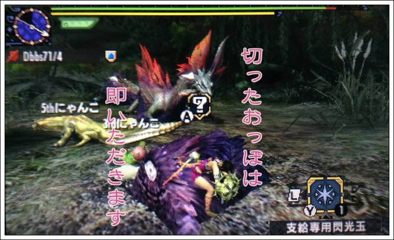 Mhxの4大メインモンスター 裸で疑似四天王ですってよ ピンコツのリー前途多難