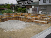 オークタウン私市Ⅱ工事写真