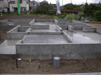 オークタウン私市Ⅱ工事写真