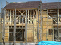 オークタウン私市Ⅱ　工事写真