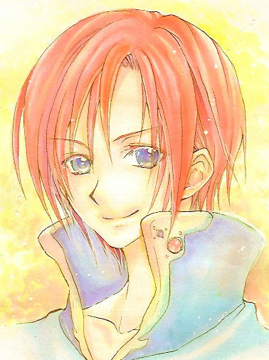 カラーインクで描きました＾＾