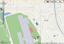 武蔵野の森公園 掩体壕トイレ