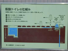 仮設トイレの仕組み