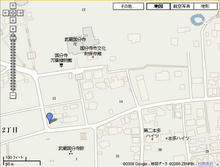 武蔵国分寺跡　墓地トイレ