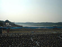 村上貯水池突堤