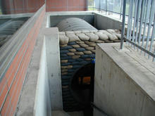 陸上自衛隊広報センター 裏庭