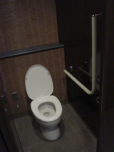 東京競馬場正門　外トイレ