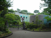 井の頭公園　公園南側ジブリ美術館
