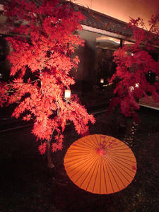 目黒雅叙園　花魁通り