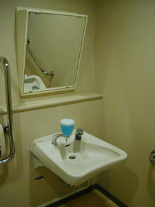 保谷こもれびホール 　1階ロビー多目的トイレ