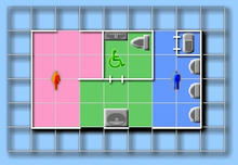 紅葉山公園トイレ見取り図