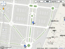 多磨霊園　名誉霊域通りトイレ