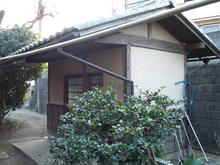 武蔵野の水車経営農家トイレ