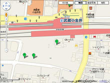 プラウドタワー武蔵小金井 2階飲食店街トイレ