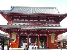 浅草寺 宝蔵門裏
