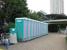 潮風公園 イベントトイレ