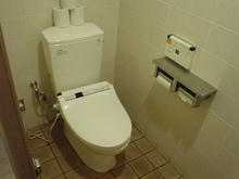 丘の上パティオトイレ