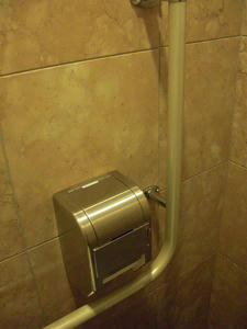 遊就館 玄関ホールトイレ