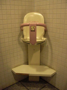 江戸東京たてもの園　店蔵型休憩棟多目的トイレ