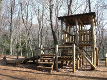 野山北公園　グランド広場アスレチック